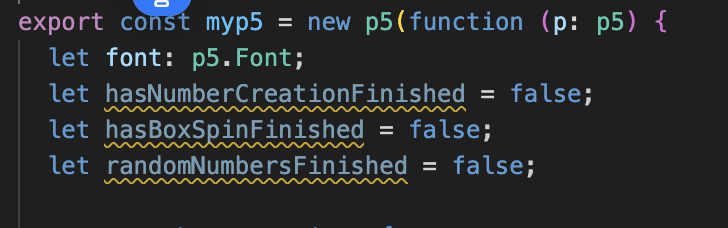 Using a series of boolean flags to manage state through progress in an animation